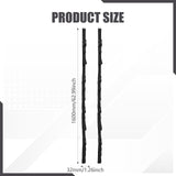 Maxbell Camping Chair Wall Storage for Garage, Organizer System for Lawn Indoor Yard 3.2cm Width