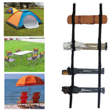 Maxbell Camping Chair Wall Storage for Garage, Organizer System for Lawn Indoor Yard 5cm Width