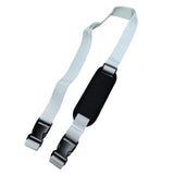 Maxbell Carry Strap for Beach Chair Adjustable for Sport Equipment Umbrella Yoga Mat White