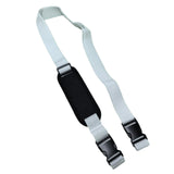 Maxbell Carry Strap for Beach Chair Adjustable for Sport Equipment Umbrella Yoga Mat White