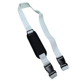 Maxbell Carry Strap for Beach Chair Adjustable for Sport Equipment Umbrella Yoga Mat White