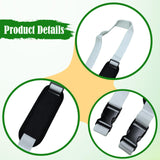 Maxbell Carry Strap for Beach Chair Adjustable for Sport Equipment Umbrella Yoga Mat White