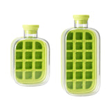 Maxbell 2 in 1 Ice Cube Bottle Outdoor Ice Cube Tray for Water Beer Juice and Drinks 500ml