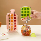 Maxbell 2 in 1 Ice Cube Bottle Outdoor Ice Cube Tray for Water Beer Juice and Drinks 500ml