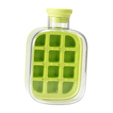 Maxbell 2 in 1 Ice Cube Bottle Outdoor Ice Cube Tray for Water Beer Juice and Drinks 500ml