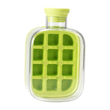 Maxbell 2 in 1 Ice Cube Bottle Outdoor Ice Cube Tray for Water Beer Juice and Drinks 500ml