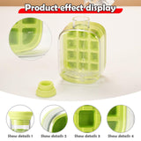 Maxbell 2 in 1 Ice Cube Bottle Outdoor Ice Cube Tray for Water Beer Juice and Drinks 500ml