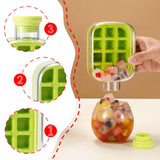 Maxbell 2 in 1 Ice Cube Bottle Outdoor Ice Cube Tray for Water Beer Juice and Drinks 500ml