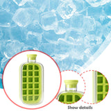 Maxbell 2 in 1 Ice Cube Bottle Outdoor Ice Cube Tray for Water Beer Juice and Drinks 800ml