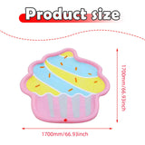 Maxbell Splash Pad for Kids Thickened PVC Water Spray Pad for Toddlers Dogs Backyard Ice Cream