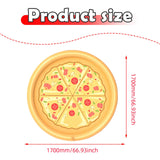 Maxbell Splash Pad for Kids Thickened PVC Water Spray Pad for Toddlers Dogs Backyard Pizza