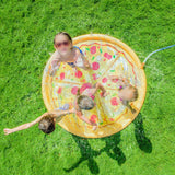 Maxbell Splash Pad for Kids Thickened PVC Water Spray Pad for Toddlers Dogs Backyard Pizza