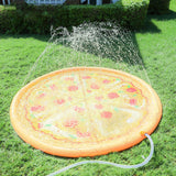 Maxbell Splash Pad for Kids Thickened PVC Water Spray Pad for Toddlers Dogs Backyard Pizza