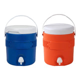 Maxbell 3.8L Insulated Camping Cooler Barrel Water Bottle Jug for RV Outdoor Fishing Blue