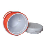 Maxbell 3.8L Insulated Camping Cooler Barrel Water Bottle Jug for RV Outdoor Fishing Orange