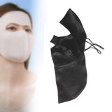 Maxbell Women Face Mask Summer Protector Full Face Cover for Travel Outdoor Climbing Black