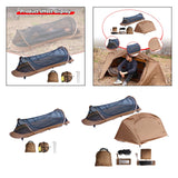 Maxbell Backpacking Tent Travel Camping Hiking Tent for Kids Adults Easy Quick Setup Inner tent