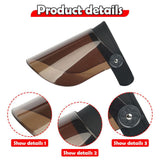 Maxbell Sun Visor Hat Portable Lightweight Beach Cap Sun Cap for Golf Oudtoor Tennis Brown