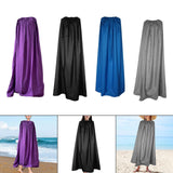 Maxbell Portable Changing Room Tent Convenient 140cm Length for Dancer Swimming Boat Purple