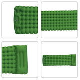 Maxbell Camping Sleeping Pad Lightweight Air Mattress for Picnic Outdoor Backpacking green