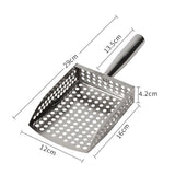 Maxbell Beach Sand Shovel Screen Fecal Spoon Sifting Cleaning Tool Pet Sifter Shovel Mesh Hole