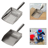 Maxbell Beach Sand Shovel Screen Fecal Spoon Sifting Cleaning Tool Pet Sifter Shovel Mesh Hole