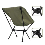 Maxbell Folding Camping Chair Seat Camp Stool Fishing Chair for Outside Travel Beach Green