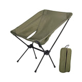 Maxbell Folding Camping Chair Seat Camp Stool Fishing Chair for Outside Travel Beach Green