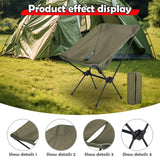 Maxbell Folding Camping Chair Seat Camp Stool Fishing Chair for Outside Travel Beach Green