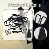 Maxbell Climbing Strap with Loops Practical Daisy Chain for Climbing Pilates Hammock Length 5m