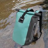 Maxbell Waterproof Dry Bag 20L Rolltop Backpack for Swimming Outdoor Camping Fishing Green