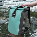 Maxbell Waterproof Dry Bag 20L Rolltop Backpack for Swimming Outdoor Camping Fishing Green