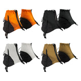 Maxbell Leg Ankle Gaiters Boot Sandproof Covers for Hiking Skiing Outdoor Activities Orange