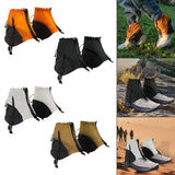 Maxbell Leg Ankle Gaiters Boot Sandproof Covers for Hiking Skiing Outdoor Activities Orange