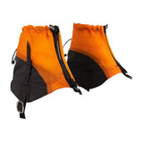 Maxbell Leg Ankle Gaiters Boot Sandproof Covers for Hiking Skiing Outdoor Activities Orange