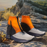 Maxbell Leg Ankle Gaiters Boot Sandproof Covers for Hiking Skiing Outdoor Activities Orange