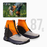 Maxbell Leg Ankle Gaiters Boot Sandproof Covers for Hiking Skiing Outdoor Activities Orange