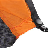 Maxbell Leg Ankle Gaiters Boot Sandproof Covers for Hiking Skiing Outdoor Activities Orange