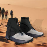 Maxbell Leg Ankle Gaiters Boot Sandproof Covers for Hiking Skiing Outdoor Activities Black