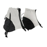 Maxbell Leg Ankle Gaiters Boot Sandproof Covers for Hiking Skiing Outdoor Activities Grey