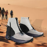 Maxbell Leg Ankle Gaiters Boot Sandproof Covers for Hiking Skiing Outdoor Activities Grey