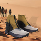 Maxbell Leg Ankle Gaiters Boot Sandproof Covers for Hiking Skiing Outdoor Activities Sand Gold