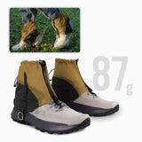 Maxbell Leg Ankle Gaiters Boot Sandproof Covers for Hiking Skiing Outdoor Activities Sand Gold