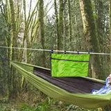 Maxbell Camping Storage Bag Equipment Organizer for Outdoor Sport Climbing Traveling Light Green