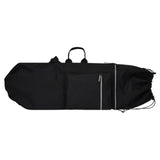 Maxbell Longboard Carry Case Skate Adjustable Straps with Handle Skateboard Backpack Black