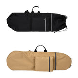 Maxbell Longboard Carry Case Skate Carrier for Travel Waterproof Skateboard Backpack Black