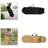 Maxbell Longboard Carry Case Skate Carrier for Travel Waterproof Skateboard Backpack Black