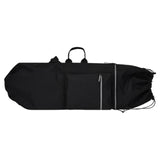 Maxbell Longboard Carry Case Skate Carrier for Travel Waterproof Skateboard Backpack Black