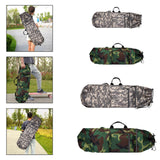 Maxbell Longboard Carry Case Deck Organizer Electric Skate Board Skateboard Backpack Gray 110cmx32cm