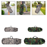 Maxbell Longboard Carry Case Deck Organizer Electric Skate Board Skateboard Backpack Gray 110cmx32cm